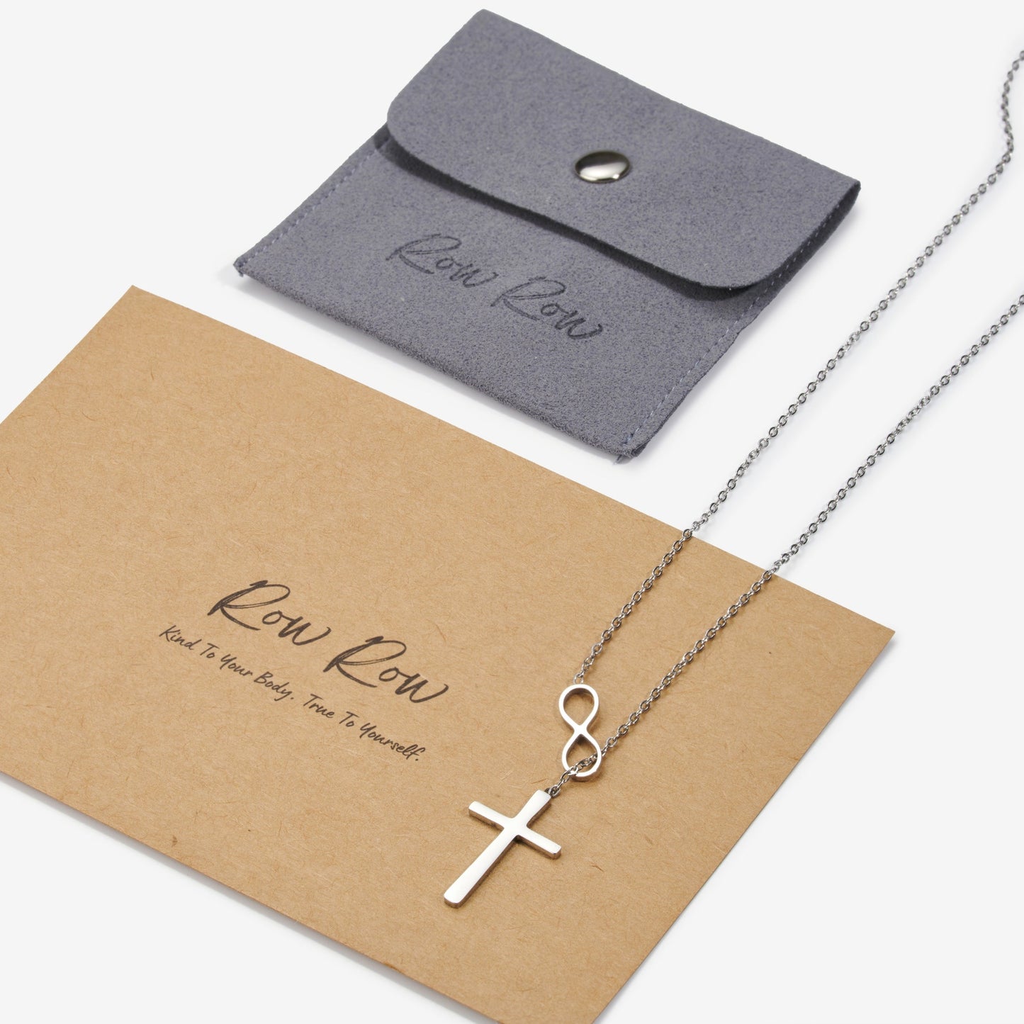 Quiet Grace | Infinity-Cross Necklace