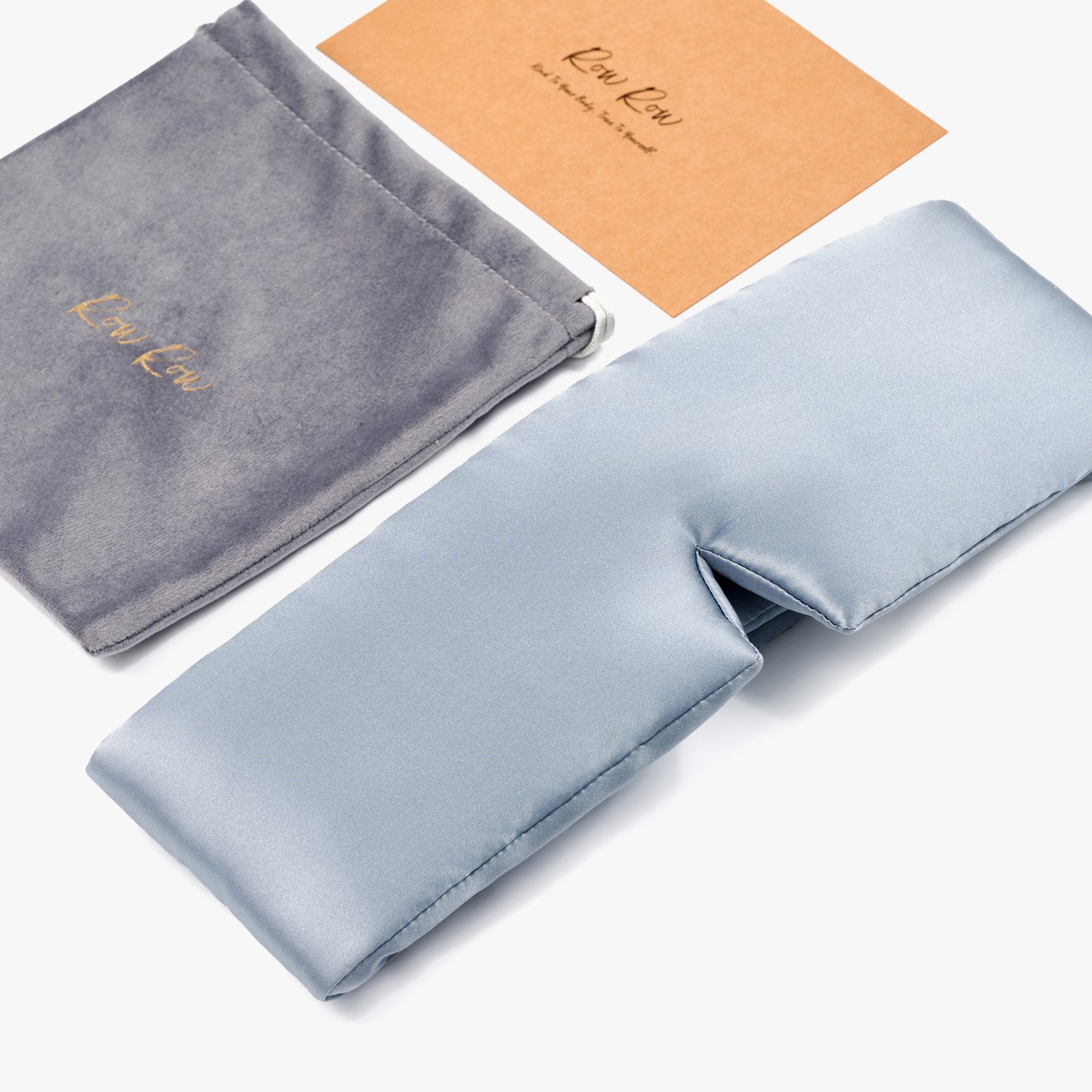 Weightless Rest | Mulberry Silk Eye & Ear Wrap