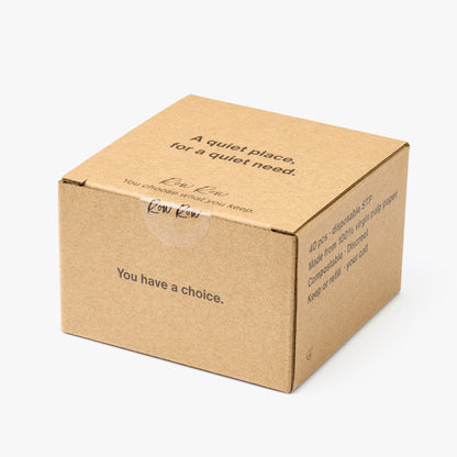 Quiet Fold | Compostable One-Time STP